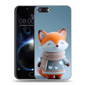 Пластиковый чехол на Doogee Shoot 2 с принтом Лиса Пластиковый чехол на Doogee Shoot 2 с принтом Лиса