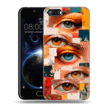 Пластиковый чехол на Doogee Shoot 2 с принтом Модный принт Пластиковый чехол на Doogee Shoot 2 с принтом Модный принт