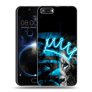 Пластиковый чехол на Doogee Shoot 2 с принтом Король лев Пластиковый чехол на Doogee Shoot 2 с принтом Король лев