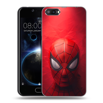 Пластиковый чехол на Doogee Shoot 2 с принтом Spiderman Человек паук Пластиковый чехол на Doogee Shoot 2 с принтом Spiderman Человек паук