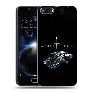 Пластиковый чехол на Doogee Shoot 2 с принтом Игра Престолов Game Thrones