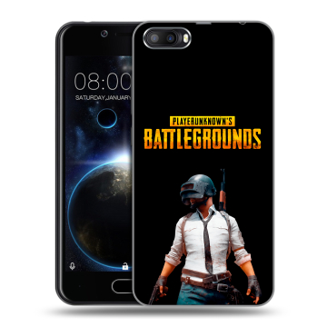 Пластиковый чехол на Doogee Shoot 2 с принтом PUGB ПАГБ