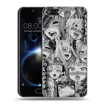 Пластиковый чехол на Doogee Shoot 2 с принтом Ahegao Ахегао Аниме Пластиковый чехол на Doogee Shoot 2 с принтом Ahegao Ахегао Аниме