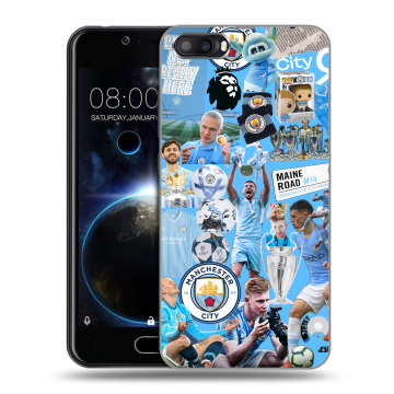 Пластиковый чехол на Doogee Shoot 2 с принтом Man City Манчестер Сити Пластиковый чехол на Doogee Shoot 2 с принтом Man City Манчестер Сити