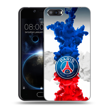 Пластиковый чехол на Doogee Shoot 2 с принтом PSG ПСЖ Пластиковый чехол на Doogee Shoot 2 с принтом PSG ПСЖ