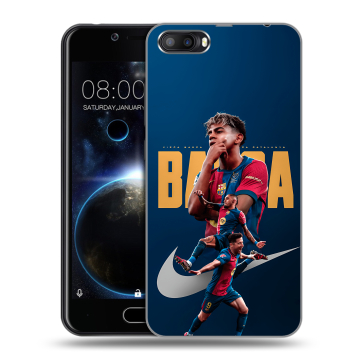 Пластиковый чехол на Doogee Shoot 2 с принтом Барселона Barca Yamal Пластиковый чехол на Doogee Shoot 2 с принтом Барселона Barca Yamal