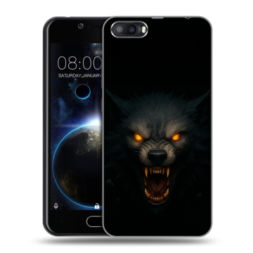 Пластиковый чехол на Doogee Shoot 2 с принтом Волк Пластиковый чехол на Doogee Shoot 2 с принтом Волк
