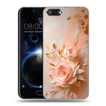 Пластиковый чехол на Doogee Shoot 2 с принтом женский Пластиковый чехол на Doogee Shoot 2 с принтом женский