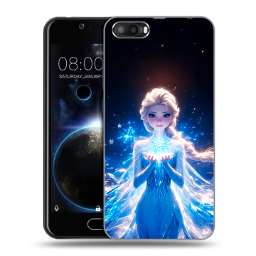 Пластиковый чехол на Doogee Shoot 2 с принтом Холодное сердце Frozen Пластиковый чехол на Doogee Shoot 2 с принтом Холодное сердце Frozen