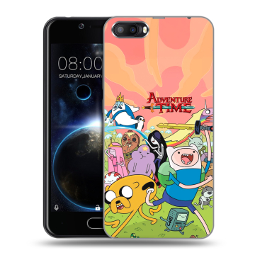 Пластиковый чехол на Doogee Shoot 2 с принтом Adventure time Время приключений Пластиковый чехол на Doogee Shoot 2 с принтом Adventure time Время приключений