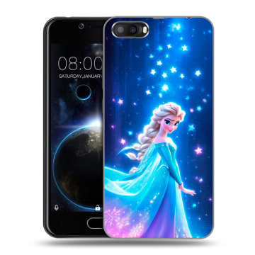 Пластиковый чехол на Doogee Shoot 2 с принтом Холодное сердце Frozen Пластиковый чехол на Doogee Shoot 2 с принтом Холодное сердце Frozen