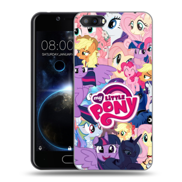 Пластиковый чехол на Doogee Shoot 2 с принтом My little pony Дружба чудо Пластиковый чехол на Doogee Shoot 2 с принтом My little pony Дружба чудо