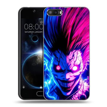 Пластиковый чехол на Doogee Shoot 2 с принтом Death note Тетрадь смерти Пластиковый чехол на Doogee Shoot 2 с принтом Death note Тетрадь смерти