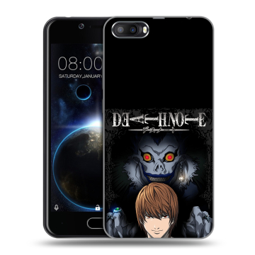 Пластиковый чехол на Doogee Shoot 2 с принтом Death note Тетрадь смерти Пластиковый чехол на Doogee Shoot 2 с принтом Death note Тетрадь смерти