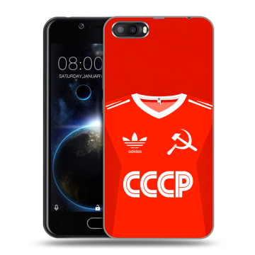 Пластиковый чехол на Doogee Shoot 2 с принтом Флаг Герб СССР Пластиковый чехол на Doogee Shoot 2 с принтом Флаг Герб СССР