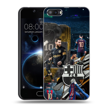 Пластиковый чехол на Doogee Shoot 2 с принтом Messi Barcelona Пластиковый чехол на Doogee Shoot 2 с принтом Messi Barcelona