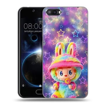 Пластиковый чехол на Doogee Shoot 2 с принтом Labubu Лабубу Пластиковый чехол на Doogee Shoot 2 с принтом Labubu Лабубу