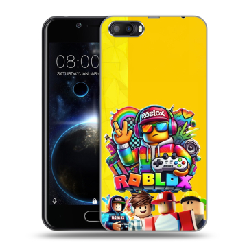 Пластиковый чехол на Doogee Shoot 2 с принтом Roblox Роблокс Пластиковый чехол на Doogee Shoot 2 с принтом Roblox Роблокс