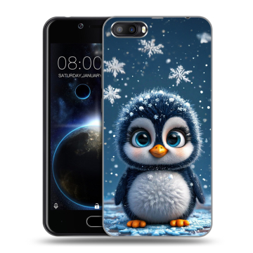 Пластиковый чехол на Doogee Shoot 2 с принтом Новый год Пластиковый чехол на Doogee Shoot 2 с принтом Новый год