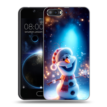Пластиковый чехол на Doogee Shoot 2 с принтом Новый год Пластиковый чехол на Doogee Shoot 2 с принтом Новый год