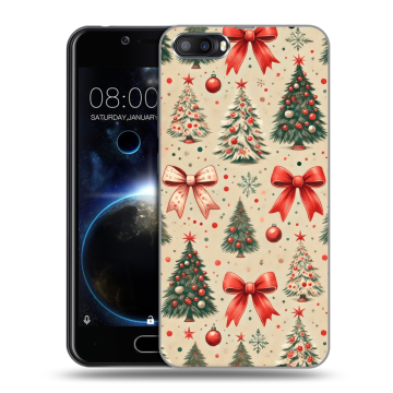 Пластиковый чехол на Doogee Shoot 2 с принтом Новый год Пластиковый чехол на Doogee Shoot 2 с принтом Новый год