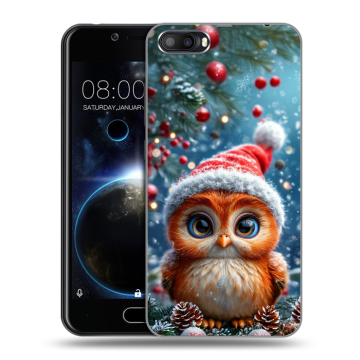Пластиковый чехол на Doogee Shoot 2 с принтом Новый год Пластиковый чехол на Doogee Shoot 2 с принтом Новый год