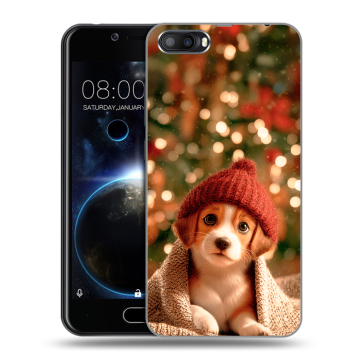 Пластиковый чехол на Doogee Shoot 2 с принтом Новый год Пластиковый чехол на Doogee Shoot 2 с принтом Новый год