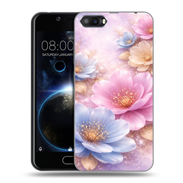 Пластиковый чехол на Doogee Shoot 2 с принтом женский