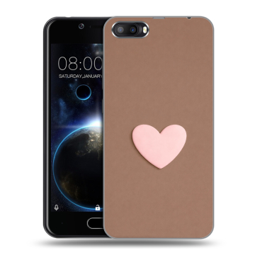 Пластиковый чехол на Doogee Shoot 2 с принтом женский
