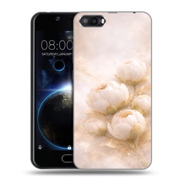 Пластиковый чехол на Doogee Shoot 2 с принтом женский