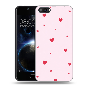 Пластиковый чехол на Doogee Shoot 2 с принтом для девочек