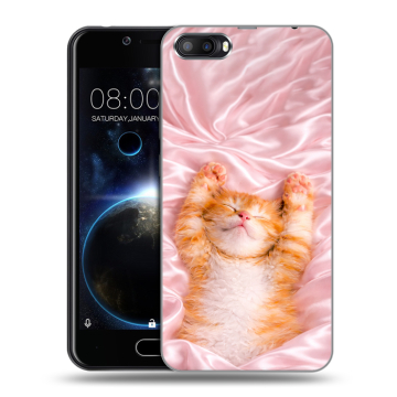 Пластиковый чехол на Doogee Shoot 2 с принтом женский