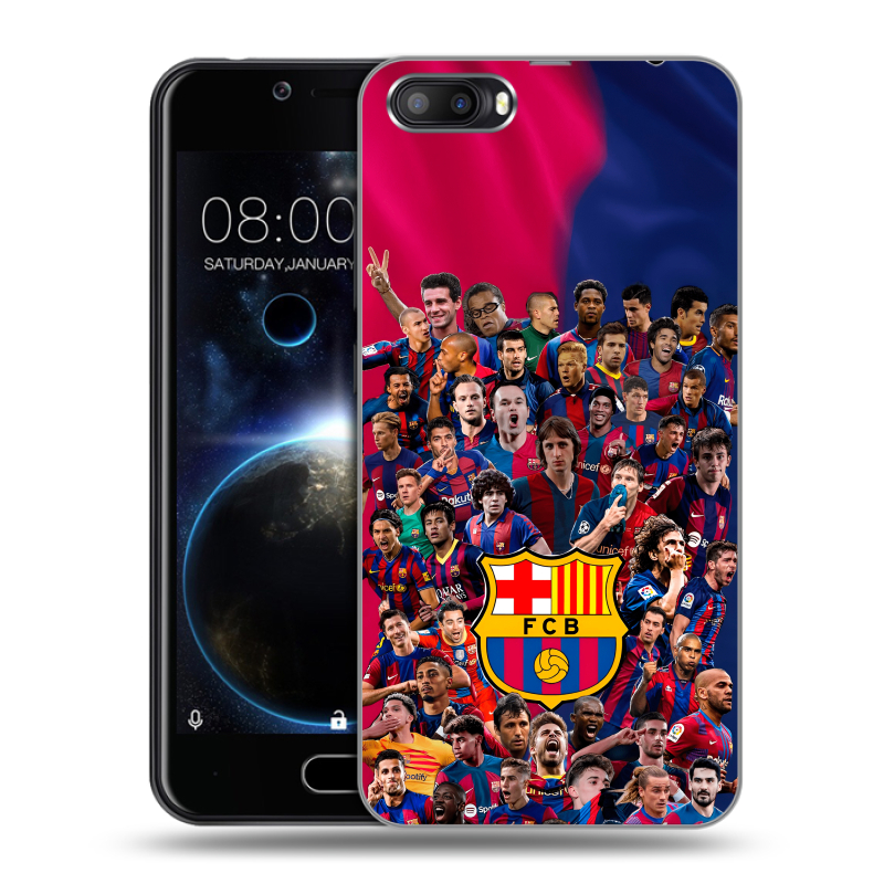 Пластиковый чехол на Doogee Shoot 2 с принтом Барселона Barcelona Пластиковый чехол на Doogee Shoot 2 с принтом Барселона Barcelona