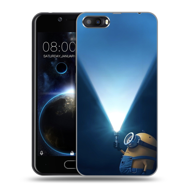 Пластиковый чехол на Doogee Shoot 2 с принтом Миньоны Пластиковый чехол на Doogee Shoot 2 с принтом Миньоны