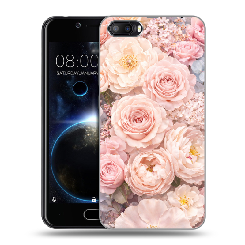 Пластиковый чехол на Doogee Shoot 2 с принтом женский Пластиковый чехол на Doogee Shoot 2 с принтом женский