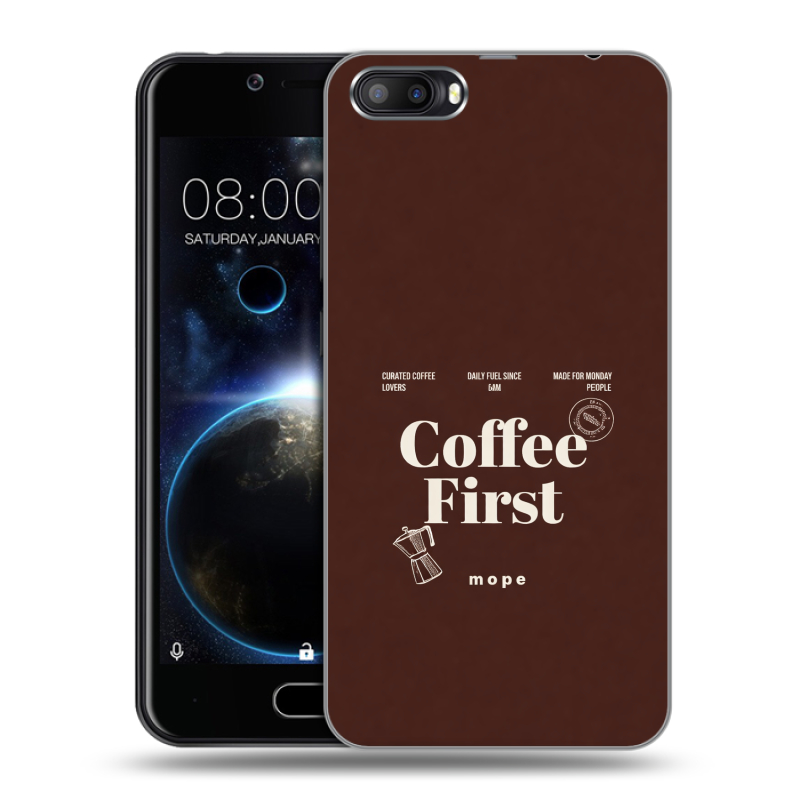 Пластиковый чехол на Doogee Shoot 2 с принтом женский Пластиковый чехол на Doogee Shoot 2 с принтом женский