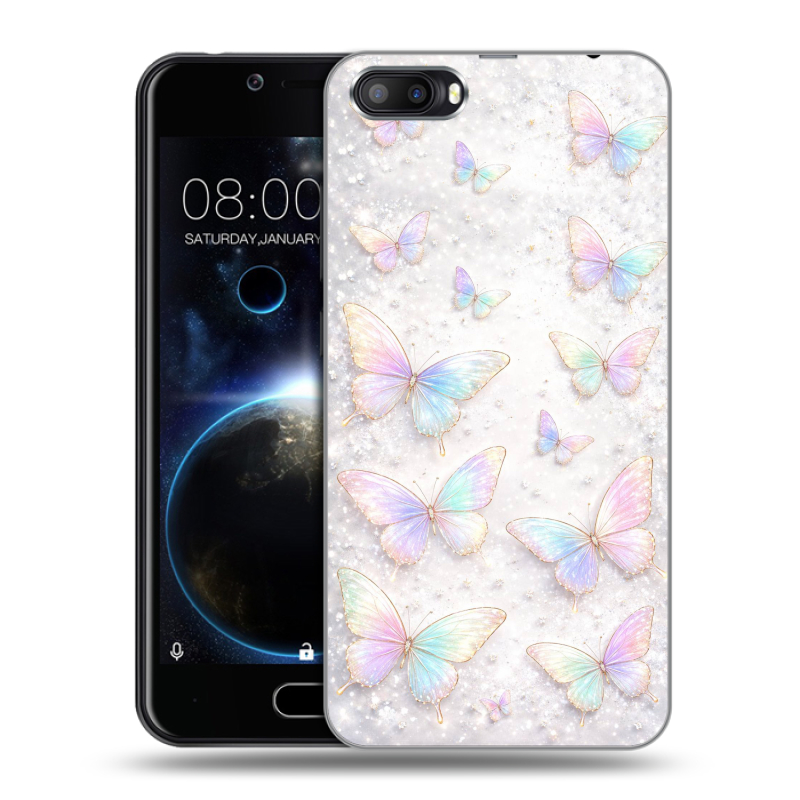 Пластиковый чехол на Doogee Shoot 2 с принтом женский Пластиковый чехол на Doogee Shoot 2 с принтом женский