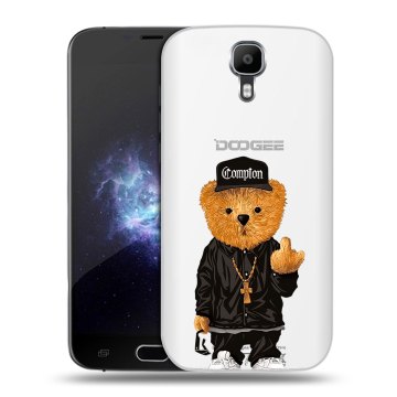 Пластиковый чехол на Doogee X9 Pro с принтом Мишка Пластиковый чехол на Doogee X9 Pro с принтом Мишка