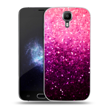 Пластиковый чехол на Doogee X9 Pro с принтом Блестки Пластиковый чехол на Doogee X9 Pro с принтом Блестки