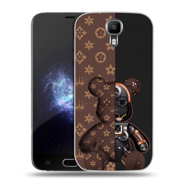 Пластиковый чехол на Doogee X9 Pro с принтом Луи робот Пластиковый чехол на Doogee X9 Pro с принтом Луи робот