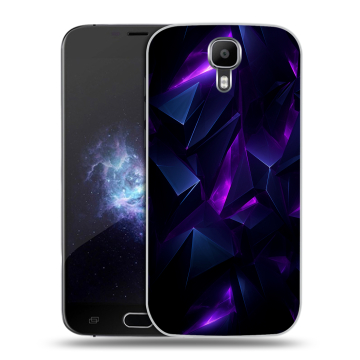 Пластиковый чехол на Doogee X9 Pro с принтом Абстракиция