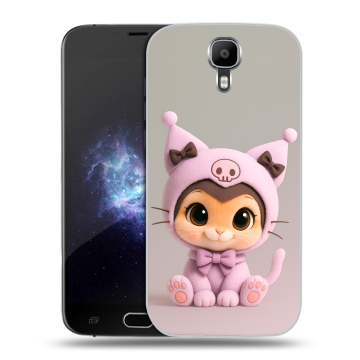 Пластиковый чехол на Doogee X9 Pro с принтом Куроми Kuromi Пластиковый чехол на Doogee X9 Pro с принтом Куроми Kuromi