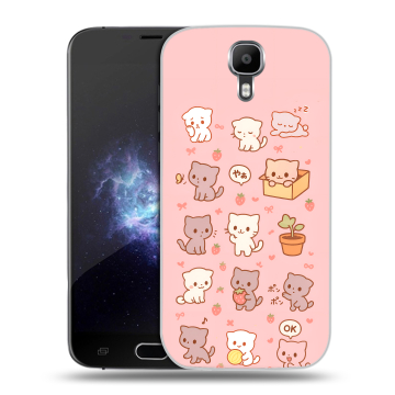 Пластиковый чехол на Doogee X9 Pro с принтом Hello Kitty Хелоу Кити Пластиковый чехол на Doogee X9 Pro с принтом Hello Kitty Хелоу Кити
