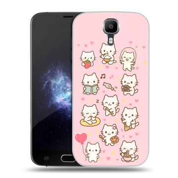 Пластиковый чехол на Doogee X9 Pro с принтом Hello Kitty Хелоу Кити Пластиковый чехол на Doogee X9 Pro с принтом Hello Kitty Хелоу Кити
