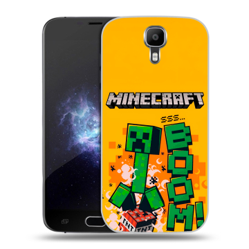 Пластиковый чехол на Doogee X9 Pro с принтом Майнкрафт Minecraft Пластиковый чехол на Doogee X9 Pro с принтом Майнкрафт Minecraft