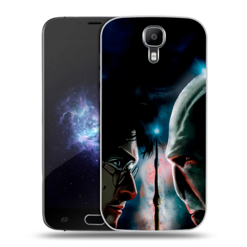 Пластиковый чехол на Doogee X9 Pro с принтом Гарри Поттер Harry Potter