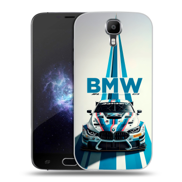 Пластиковый чехол на Doogee X9 Pro с принтом БМВ BMW Пластиковый чехол на Doogee X9 Pro с принтом БМВ BMW