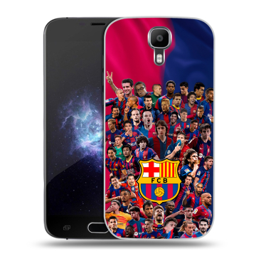 Пластиковый чехол на Doogee X9 Pro с принтом Барселона Barcelona
