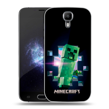 Пластиковый чехол на Doogee X9 Pro с принтом Майнкрафт Minecraft Пластиковый чехол на Doogee X9 Pro с принтом Майнкрафт Minecraft