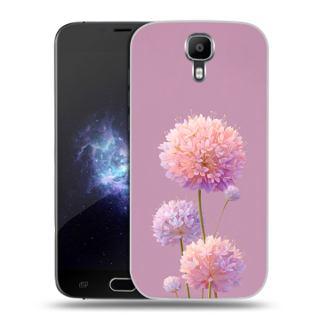 Пластиковый чехол на Doogee X9 Pro с принтом Цветы